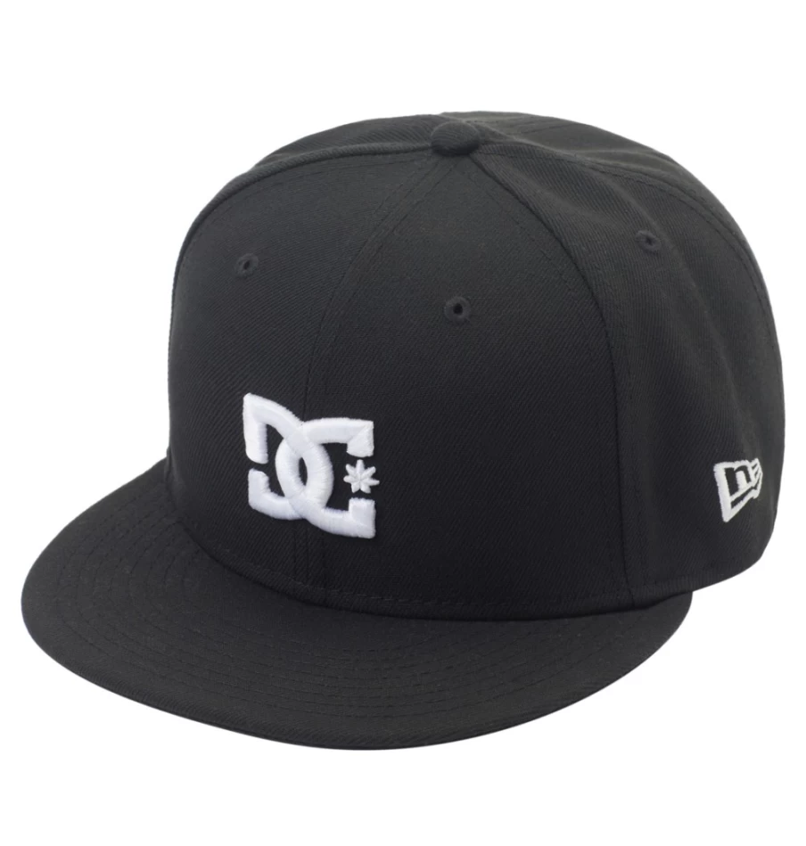 DC Shoes Men's Black Championship Fitted Hat by New Era®