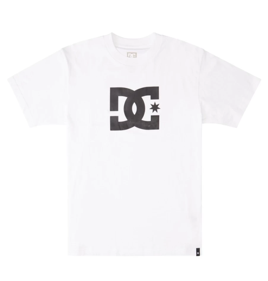 Men's DC Shoes Star Graphic White T-Shirt