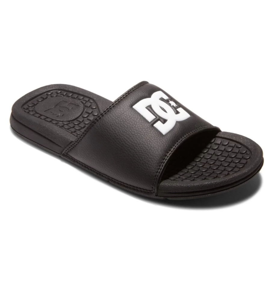DC Shoes Women's Black/White Bolsa Sandals | Casual Comfort Footwear
