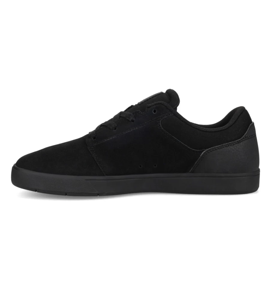 DC Shoes Men's Crisis 2 Sneakers - Black/Black/Black Athletic Shoes