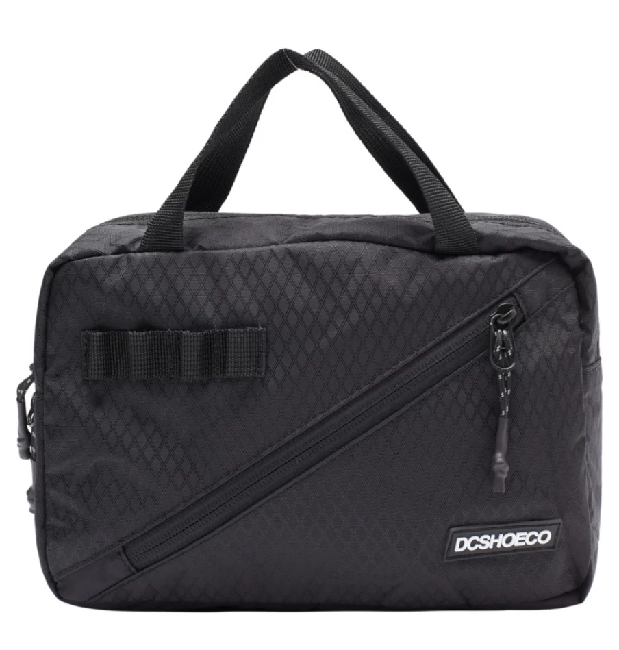 DC Shoes Men's Terminal 3 L Waistpack - Black Crossbody Bag for Men
