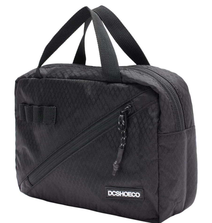 DC Shoes Men's Terminal 3 L Waistpack - Black Crossbody Bag for Men
