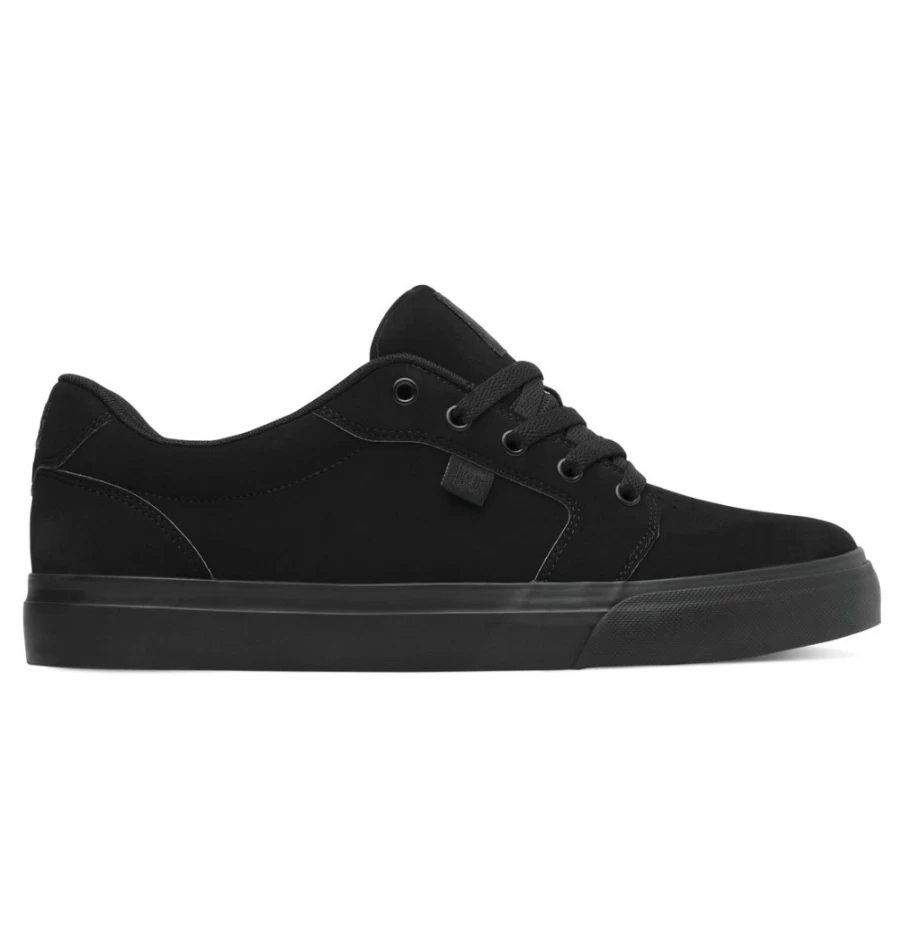 DC Shoes Men's Anvil Black/Black Skate Shoes