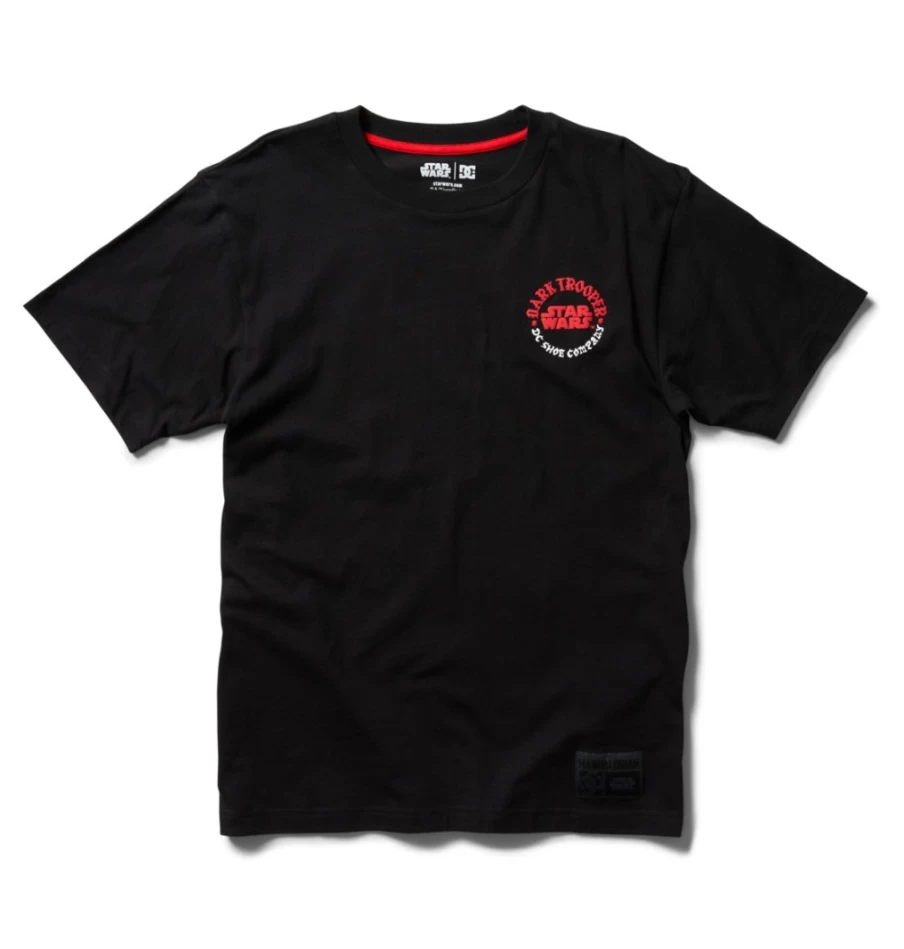 Men's DC Shoes Star Wars Dark Trooper Black T-Shirt
