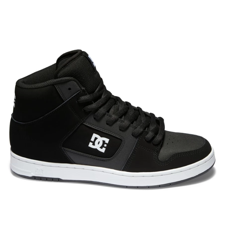 DC Shoes Men's Manteca 4 Hi Black/White High-Top Skate Shoes