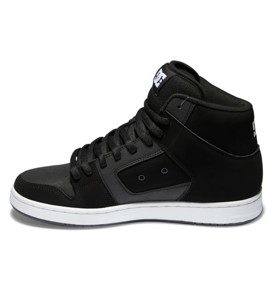 DC Shoes Men's Manteca 4 Hi Black/White High-Top Skate Shoes