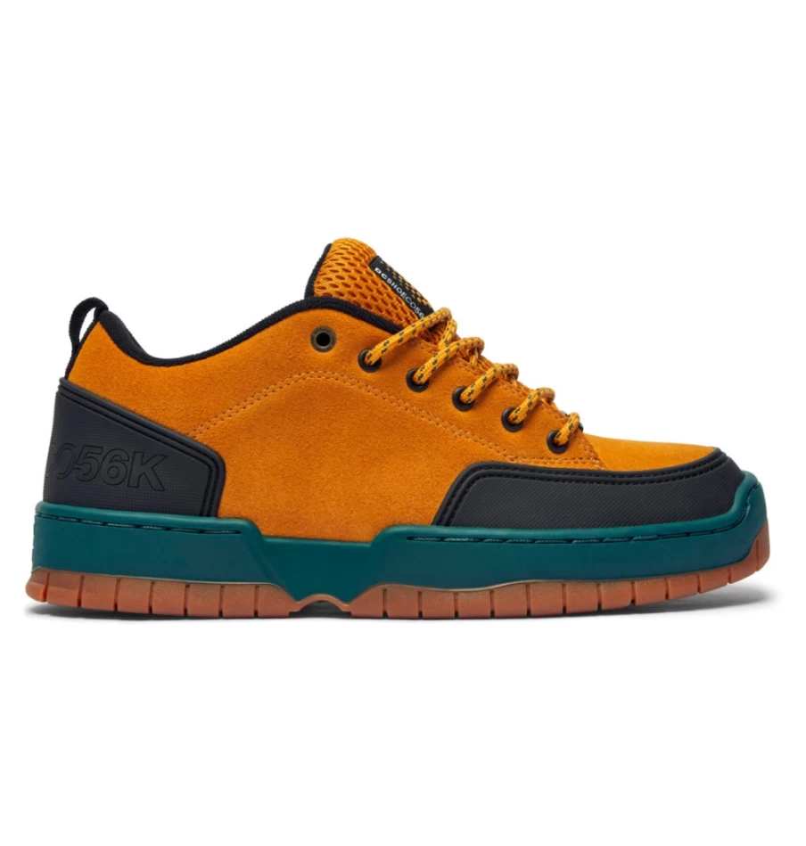 DC Shoes Men's Bronze56K X Clocker Skate Shoes in Wheat/Black - Casual & Durable Footwear