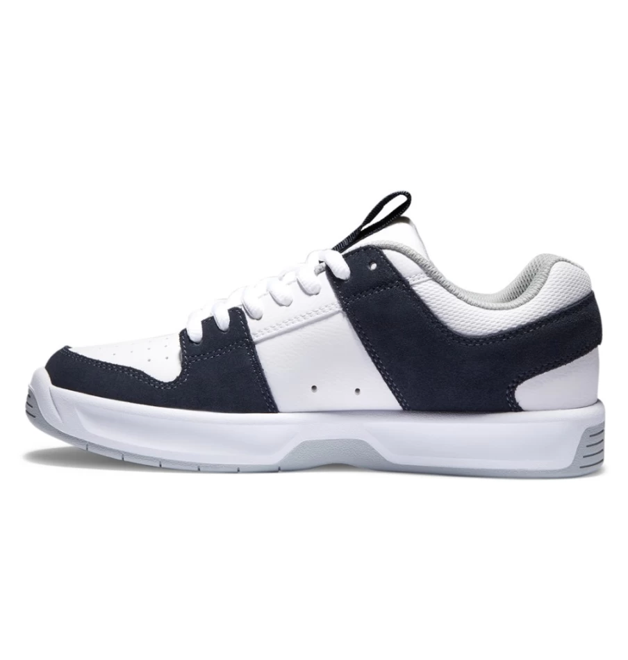 DC Shoes Men's Lynx Zero Sneakers in Navy & Light Grey - Men's Athletic Shoes