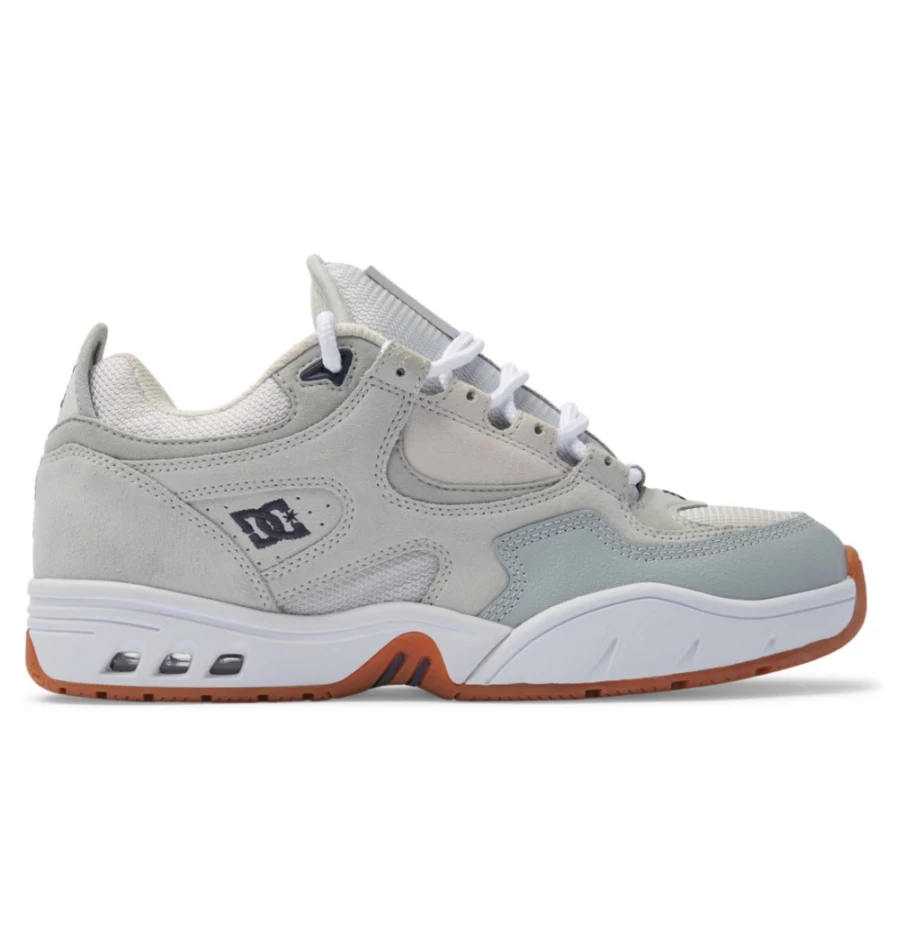 Men's DC Shoes Kalis OG Light Grey Skate Shoes