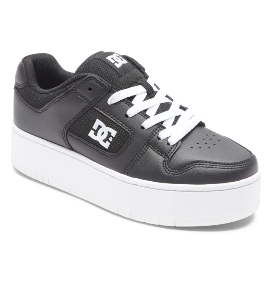 DC Shoes Women's Manteca 4 Platform Sneakers in Black/White
