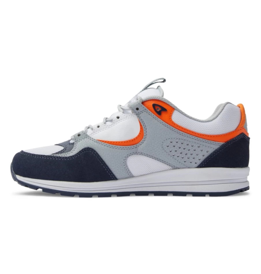 DC Shoes Men's Kalis Lite Skate Shoes - Navy/Orange High-Performance Skateboarding Sneakers
