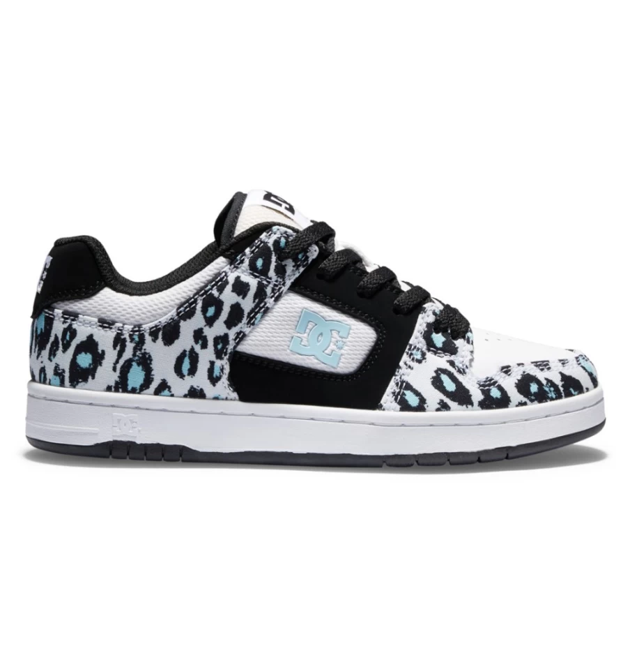 DC Shoes Women's Manteca 4 Sneakers in Cheetah Print - Stylish Animal Print Footwear for Women