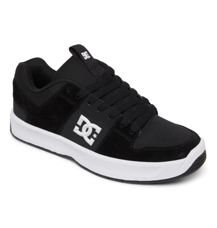 DC Shoes Men's Lynx Zero Sneakers - Black/White Skate Shoes for Men
