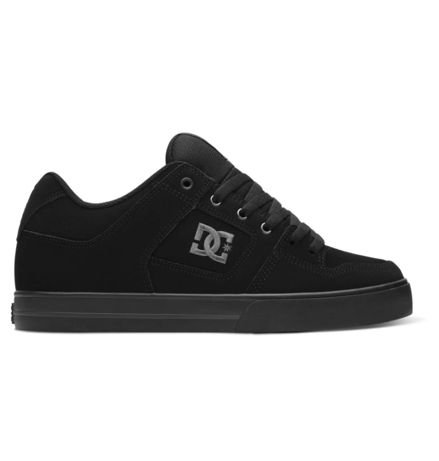 DC Shoes Men's Pure Sneakers - Black & Pirate Black Casual Shoes for Men