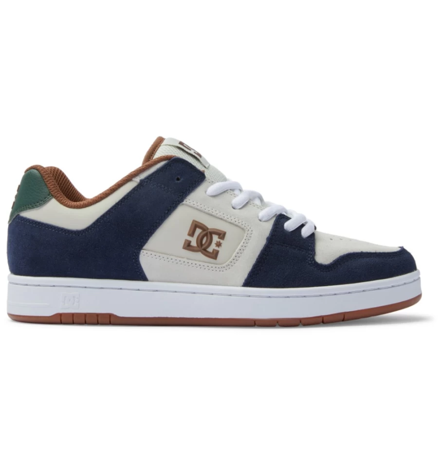 DC Shoes Men's Manteca 4 Skate Shoes - Navy/Khaki Skateboarding Sneakers for Men