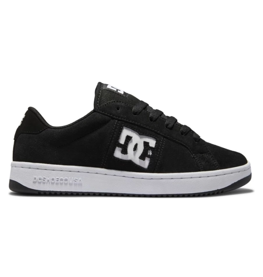 DC Shoes Men's Striker Black/White Skate Shoes