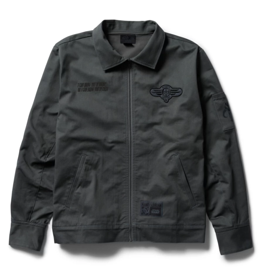 Men's DC Shoes Star Wars™ Mandalorian Bounty Hunter Workwear Jacket in Dark Shadow