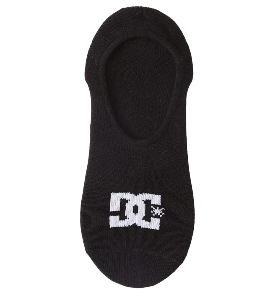 Men's DC Shoes Liner No-Show Socks 3-Pack - Black