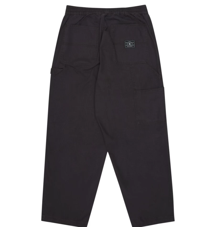 DC Shoes Men's Mechanic 3 Carpenter Work Pants in Pirate Black
