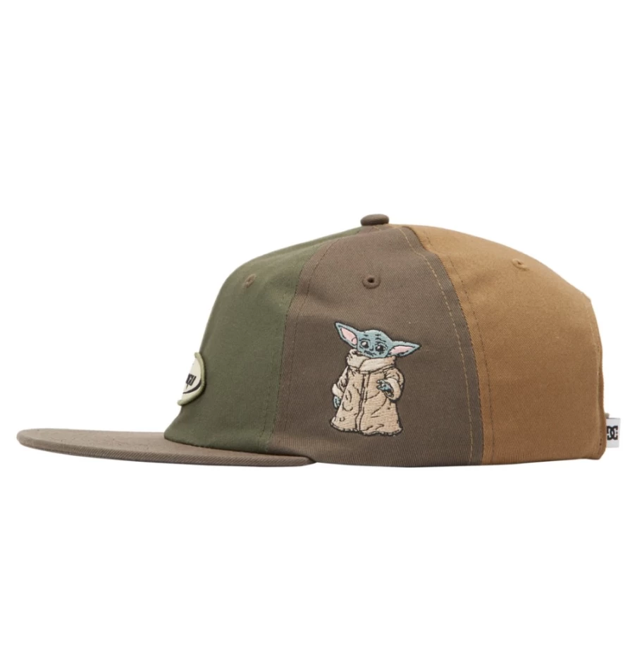 Men's DC Shoes Star Wars™ Grogu Baseball Cap in Multi Green