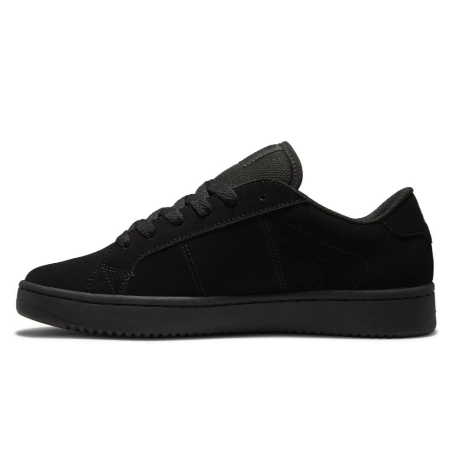 DC Shoes Men's Striker Sneakers - Black Triple Black Athletic Shoes