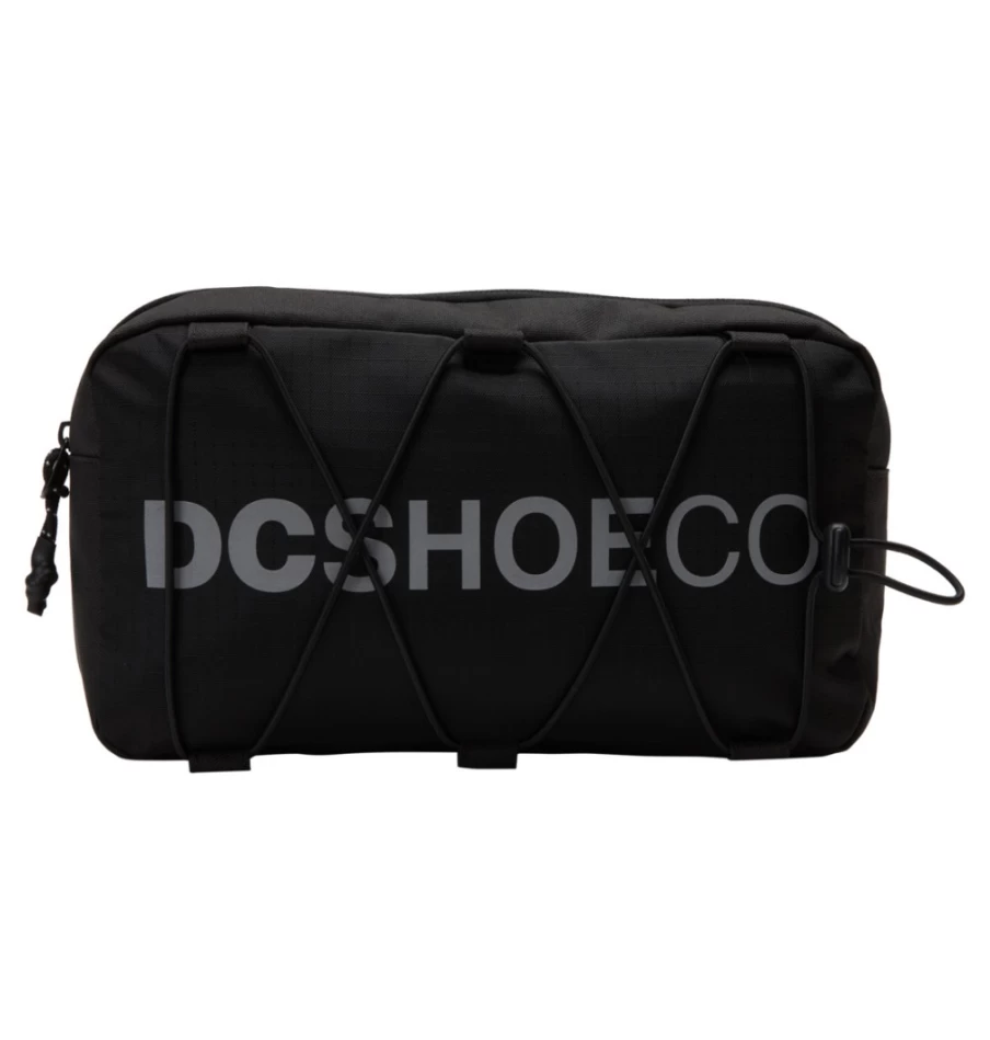 DC Shoes Men's Delta 4 L Waist Pack - Black Crossbody Bag for Men