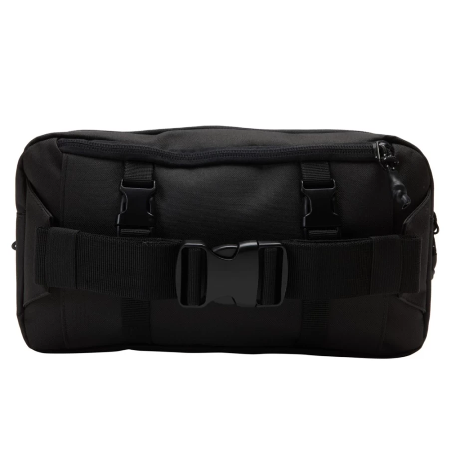 DC Shoes Men's Delta 4 L Waist Pack - Black Crossbody Bag for Men