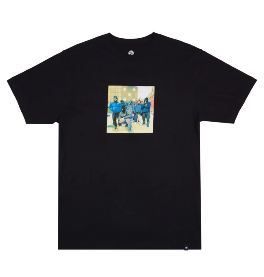 DC Shoes Men's Bilyeu Philly Black Graphic T-Shirt