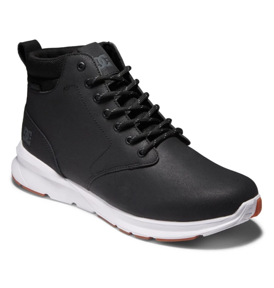 DC Shoes Men's Mason 2 Black/White Water Resistant Sneakers