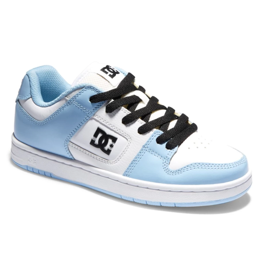 Women's DC Shoes Manteca 4 - Blue, White & Black Skate Shoes for Women