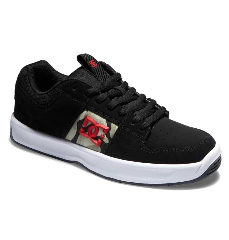 DC Shoes Men's Lynx Zero Sneakers in Black Camouflage - Men's Skate Shoes