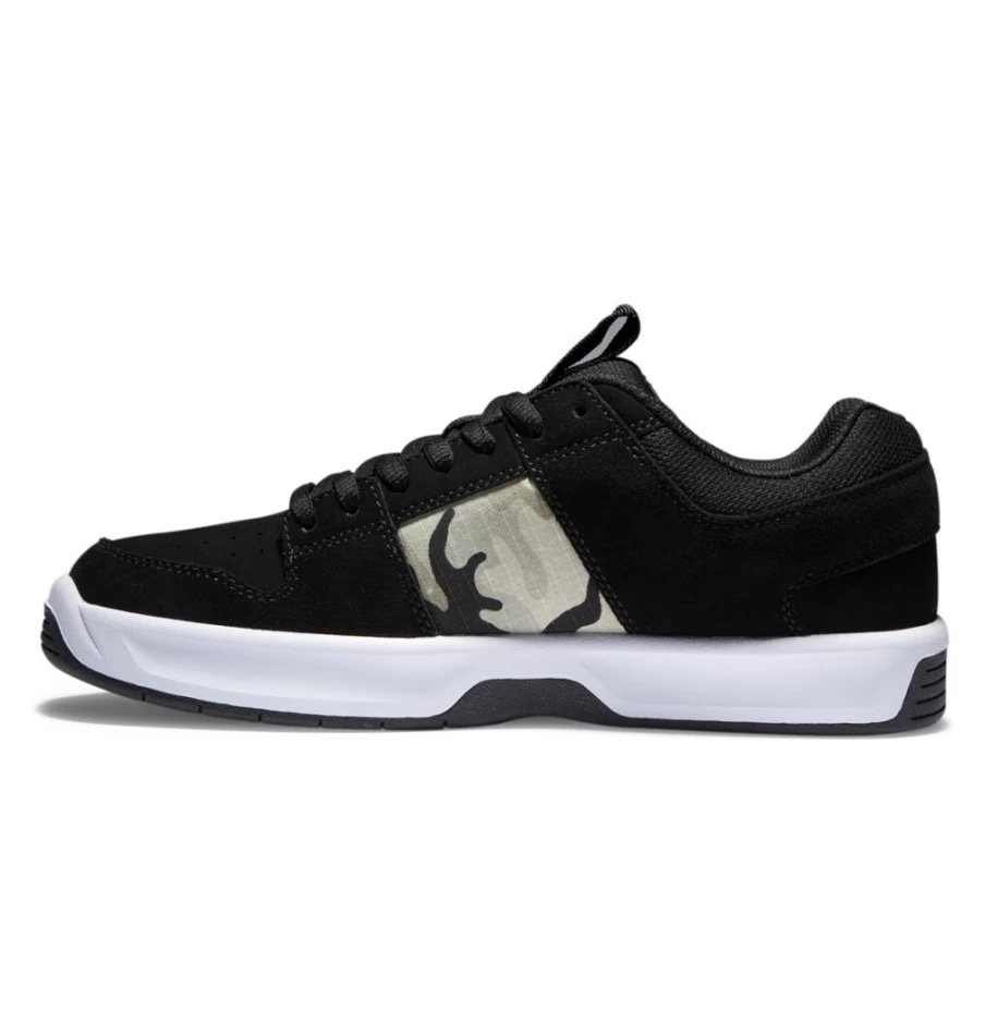 DC Shoes Men's Lynx Zero Sneakers in Black Camouflage - Men's Skate Shoes
