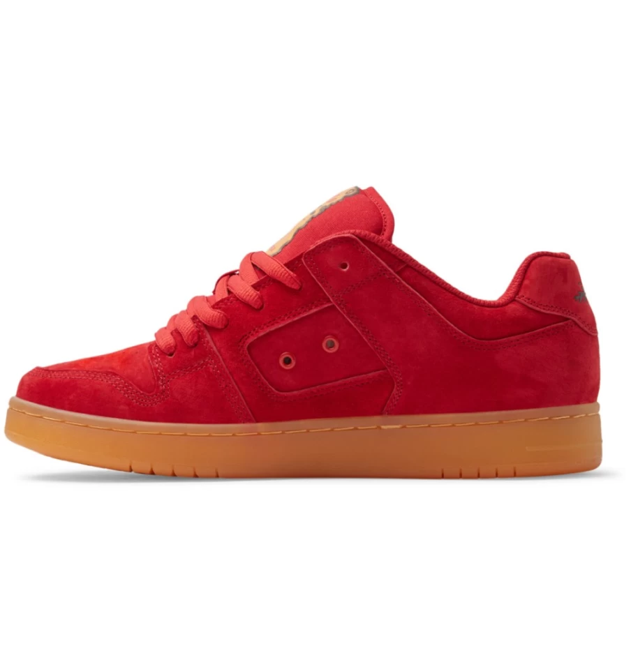 Men's DC Shoes Manteca 4 Sneakers in Red - Fireball Collaboration