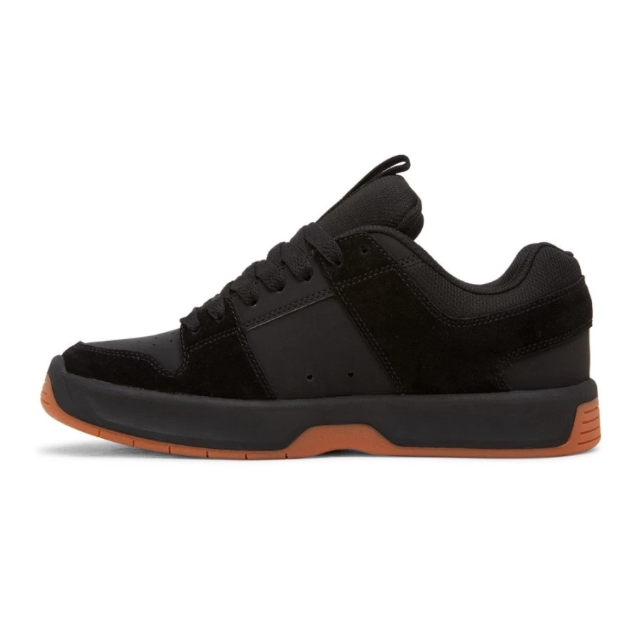 DC Shoes Men's Lynx Zero Sneakers in Black/Gum - Casual Skate Shoes for Men
