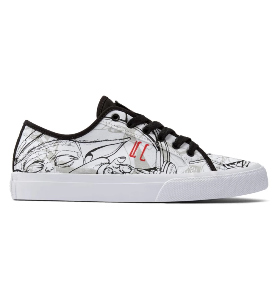 Men's DC Shoes Star Wars™ Manual Sneakers in White/Black | Limited Edition Collaboration