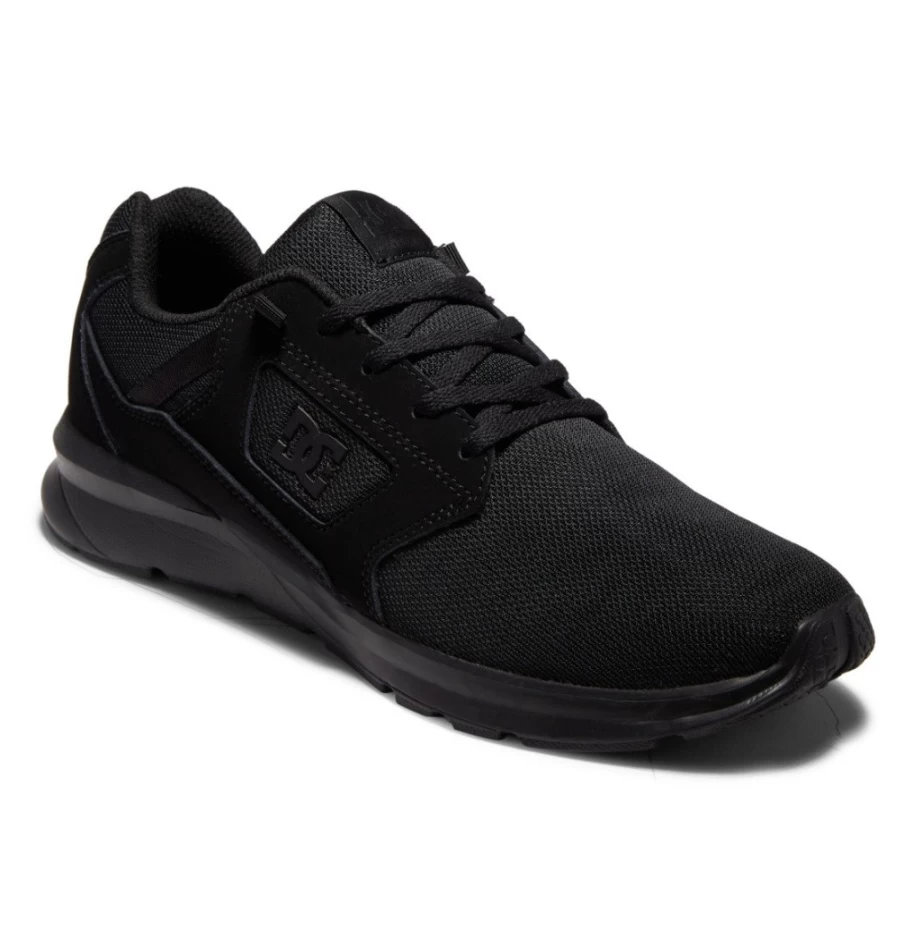 DC Shoes Men's Skyline Lightweight Sneakers - Black/Black/Black