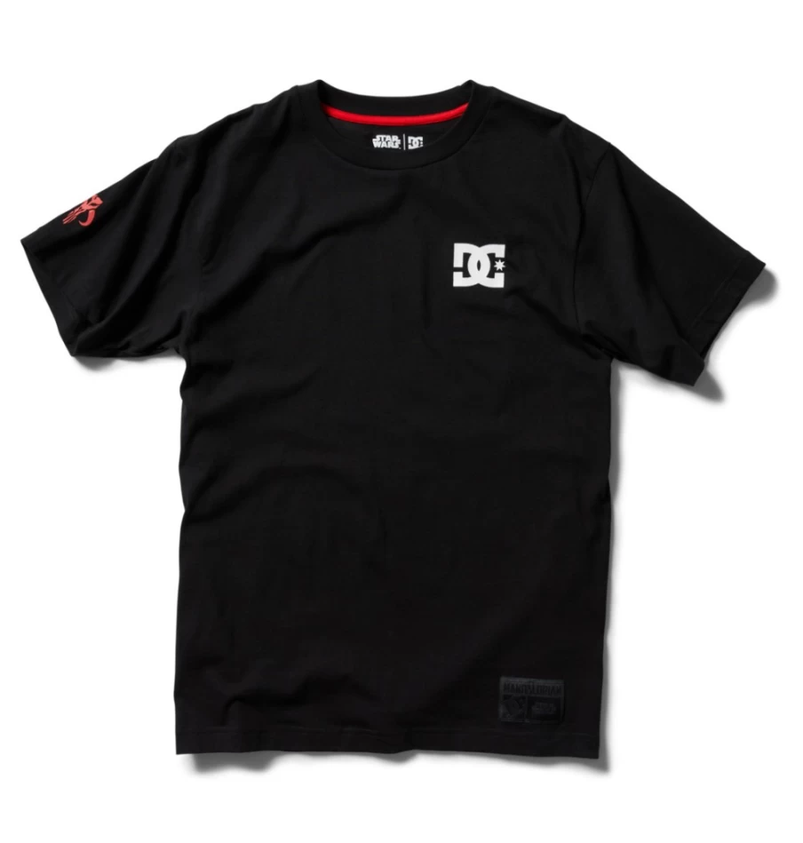 Men's DC Shoes Star Wars Ahsoka Tano Black Graphic T-Shirt