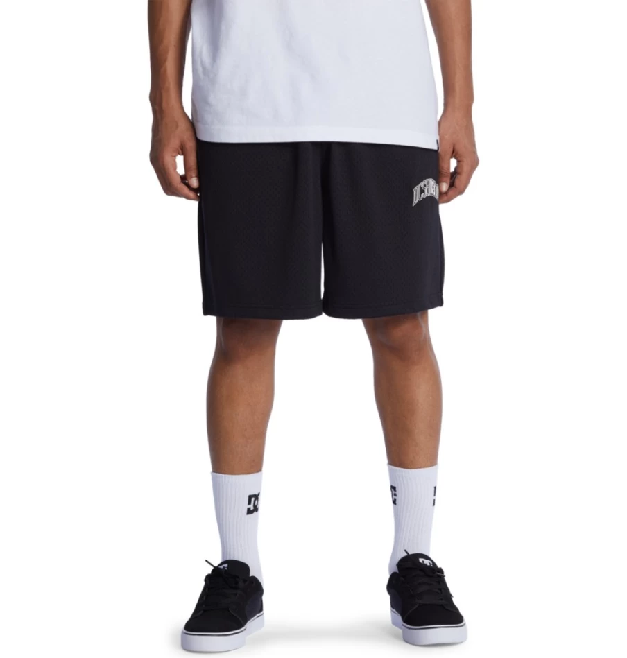 DC Shoes Men's Black Basketball Shorts - Comfortable Athletic Pastime Shorts for Training & Casual Wear