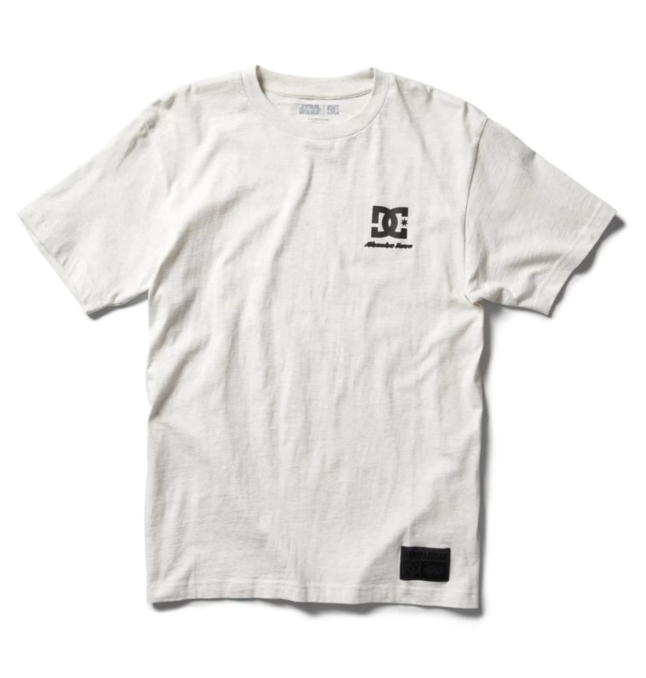 Men's DC Shoes Star Wars Ahsoka Tano Snow Heather T-Shirt