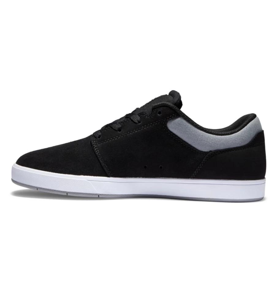 DC Shoes Men's Crisis 2 Sneakers - Black/Black/Grey Athletic Shoes