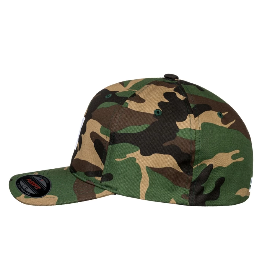 DC Shoes Men's Camo Star Baseball Cap - Adjustable Snapback Hat for Men