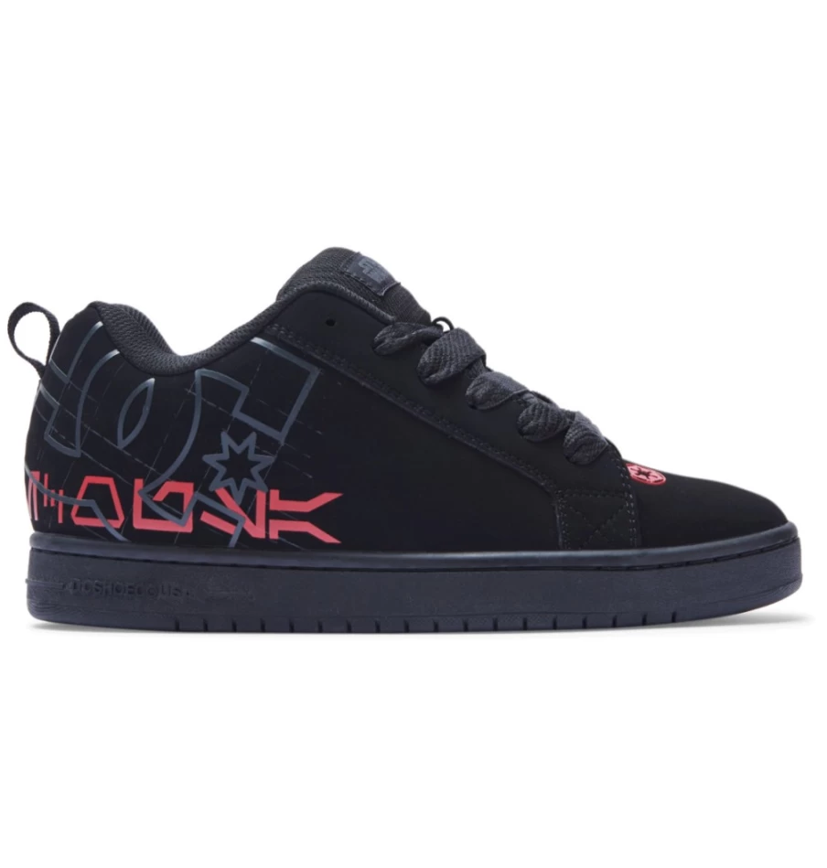 Men's DC Shoes Court Graffik Star Wars™ Sneakers in Black/Grey/Red