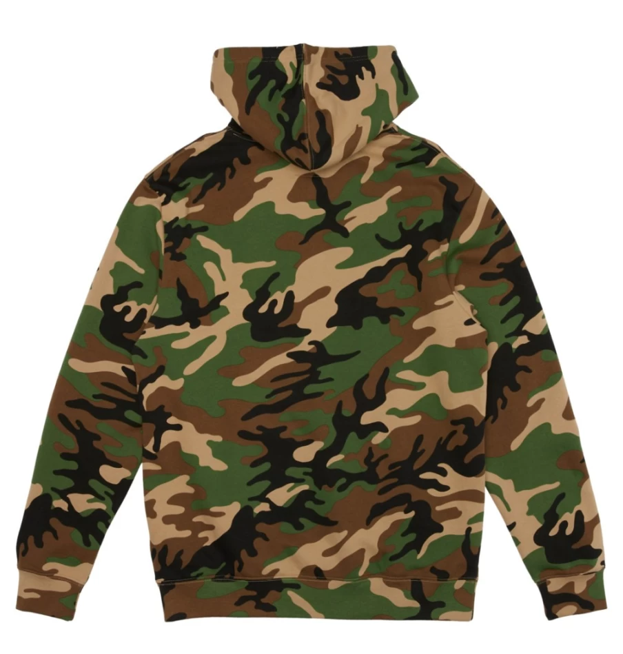 DC Shoes x Thrasher Men's Army Camo Hoodie - Ph Collaboration Streetwear