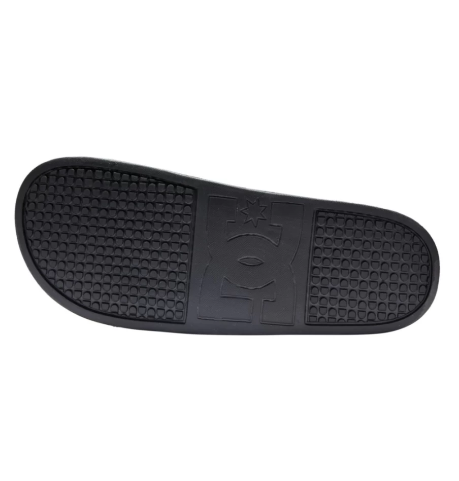 Men's DC Shoes Slides - Black/Camo Comfortable Sandals for Men