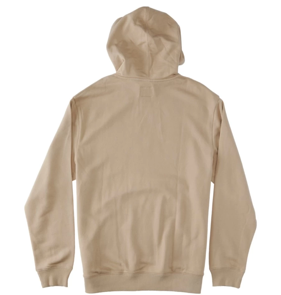 DC Shoes Men's Plaza Taupe Star Hoodie - Classic Pullover Sweatshirt