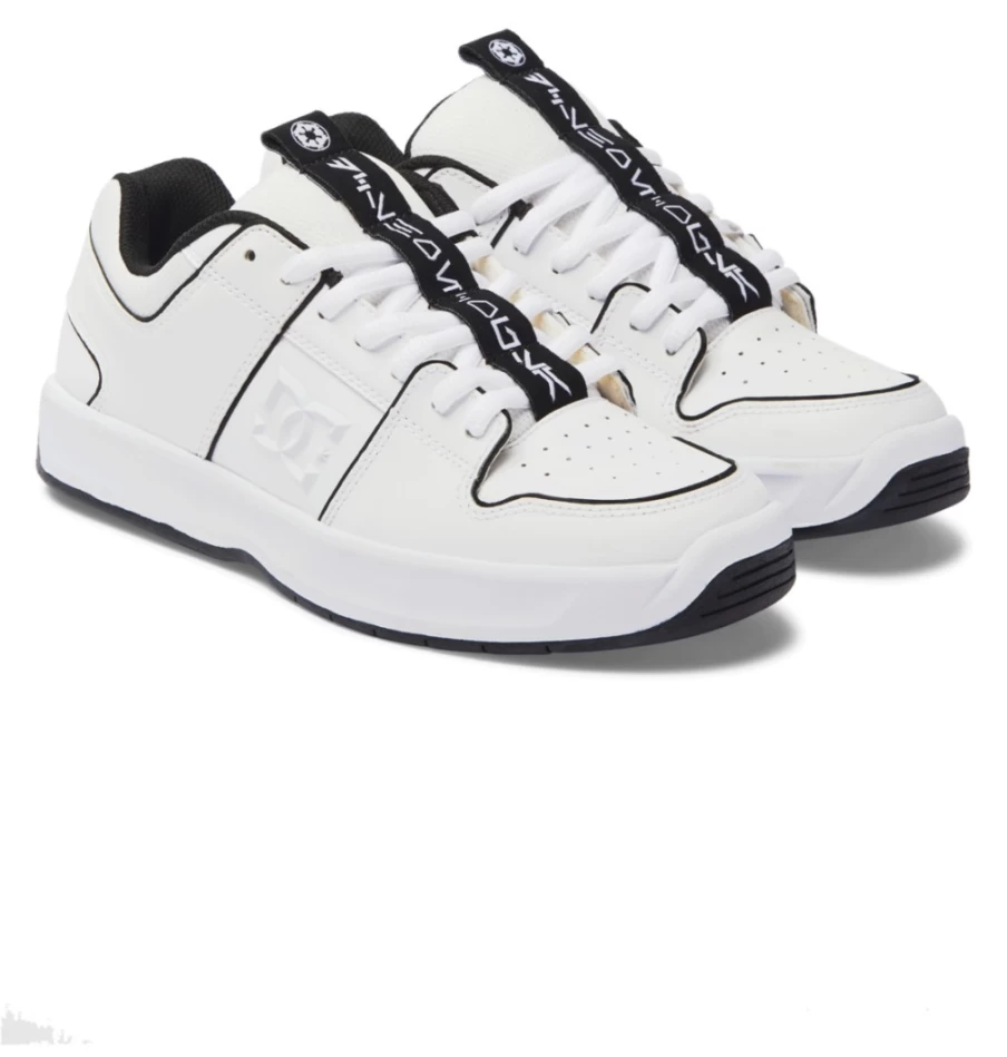 Men's DC Shoes Lynx Zero Star Wars™ Sneakers in White, Black & Blue